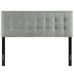 Lily Upholstered Fabric King Headboard - Image 14