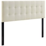 Lily Upholstered Fabric King Headboard - Image 17