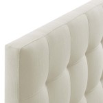 Lily Upholstered Fabric King Headboard - Image 20