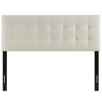 Lily Upholstered Fabric King Headboard - Image 21