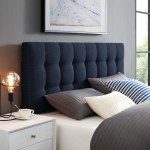Lily Upholstered Fabric King Headboard - Image 30