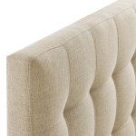 Lily Upholstered Fabric Twin Headboard - Image 8