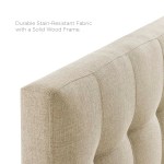 Lily Upholstered Fabric Twin Headboard - Image 5