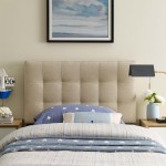 Lily Upholstered Fabric Twin Headboard - Image 9