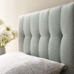 Lily Upholstered Fabric Twin Headboard - Image 18