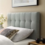 Lily Upholstered Fabric Twin Headboard - Image 17