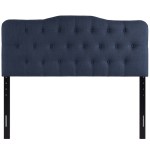 Annabel Upholstered Fabric Queen Headboard - Image 31