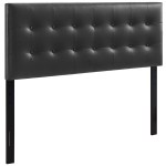 Emily Upholstered Vinyl Queen Headboard - Image 3