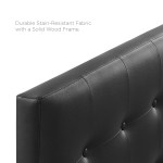 Emily Upholstered Vinyl Queen Headboard - Image 5