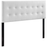 Emily Upholstered Vinyl Queen Headboard - Image 11