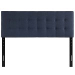 Emily Upholstered Fabric Full Headboard - Image 32