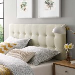 Emily Upholstered Fabric King Headboard - Image 19