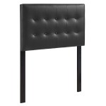 Emily Upholstered Vinyl Twin Headboard - Image 3