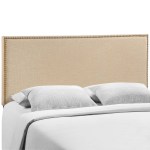 Region Nailhead Upholstered Queen Headboard - Image 2