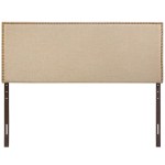 Region Nailhead Upholstered Queen Headboard - Image 8