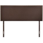 Region Nailhead Upholstered Queen Headboard - Image 15