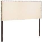 Region Nailhead Upholstered Queen Headboard - Image 17