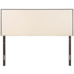 Region Nailhead Upholstered Queen Headboard - Image 22