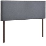 Region Nailhead Upholstered Queen Headboard - Image 24