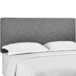 Taylor Upholstered Linen Fabric Full / Queen Headboard - Image 11