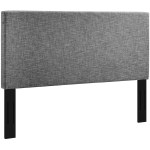 Taylor Upholstered Linen Fabric Full / Queen Headboard - Image 14