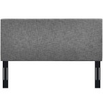 Taylor Upholstered Linen Fabric Full / Queen Headboard - Image 15