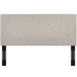 Taylor Upholstered Linen Fabric King and California King Headboard - Image 7