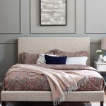 Taylor Upholstered Linen Fabric King and California King Headboard - Image 9