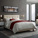 Amira Upholstered Fabric Full Bed - Image 8