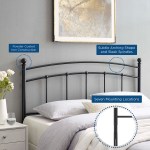 Abigail Metal King Headboard - Image 7