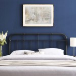 Alessia Metal King Headboard