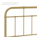 Alessia Metal King Headboard - Image 10