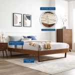 Billie Wood Full Platform Bed Frame - Image 16