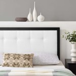Draper Tufted Fabric and Wood Queen Headboard - Image 19