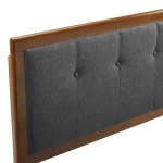 Draper Tufted Fabric and Wood Queen Headboard - Image 32