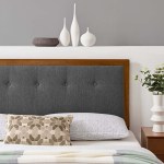 Draper Tufted Fabric and Wood Queen Headboard - Image 37