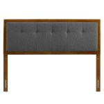 Draper Tufted Fabric and Wood King Headboard - Image 32