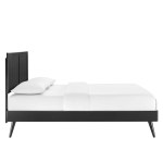 Alana Wood Queen Platform Bed With Splayed Legs - Image 8