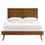 Alana Wood Queen Platform Bed With Splayed Legs - Image 22