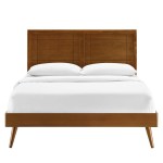 Marlee Wood Queen Platform Bed With Splayed Legs - Image 22