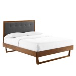 Willow Wood Queen Platform Bed With Angular Frame - Image 17
