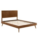 Alana Wood Full Platform Bed With Splayed Legs - Image 20