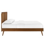 Alana Wood Full Platform Bed With Splayed Legs - Image 21