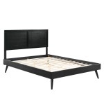 Marlee Wood Full Platform Bed With Splayed Legs - Image 10