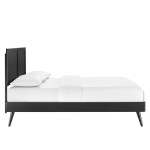 Marlee Wood Full Platform Bed With Splayed Legs - Image 7