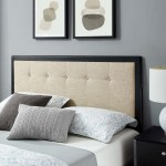 Willow Wood King Platform Bed With Splayed Legs - Image 15