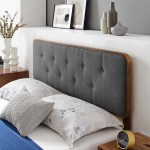 Bridgette Wood Twin Platform Bed With Angular Frame - Image 28
