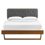 Bridgette Wood Twin Platform Bed With Angular Frame - Image 22