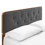 Bridgette Wood Twin Platform Bed With Angular Frame - Image 23