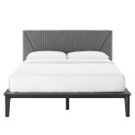 Dakota 3 Piece Upholstered Bedroom Set in Blue - Image 9